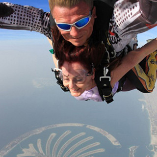 Carol Talbot Sky Diving