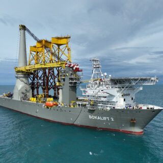 Boskalis offshore wind farm project Moray West