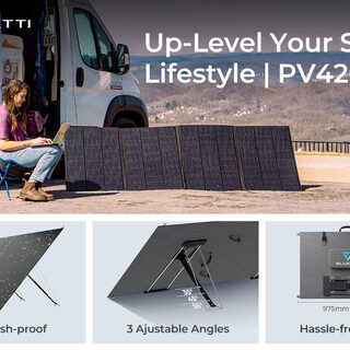 BLUETTI to Unveil PV420 Solar Panel