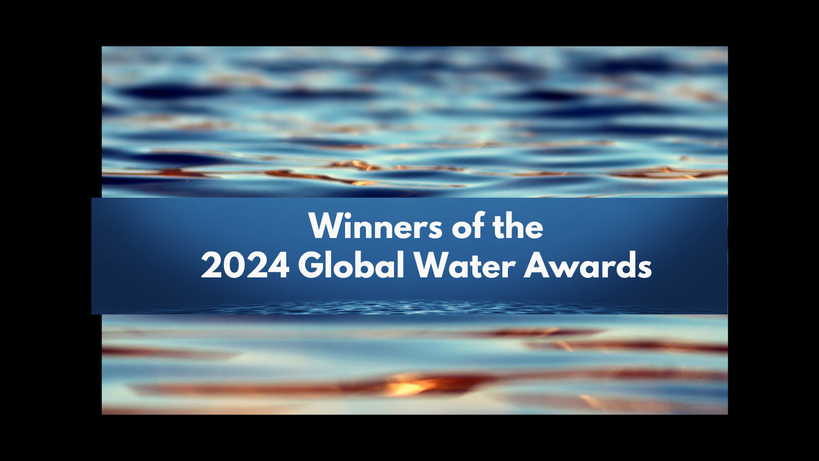 WATER IS THE LIFEBLOOD OF OUR PLANET: Winners of the 2024 Global Water ...