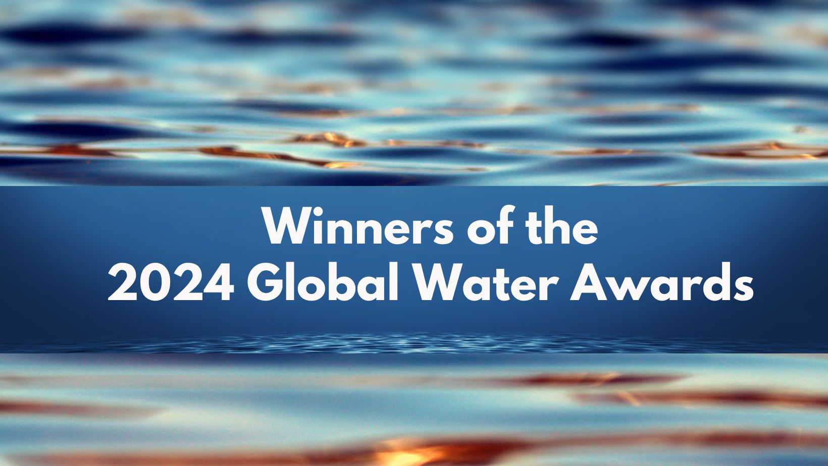 WATER IS THE LIFEBLOOD OF OUR PLANET: Winners of the 2024 Global Water ...