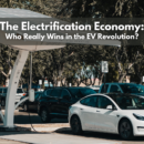 Electric vehicle charging at a solar-powered station