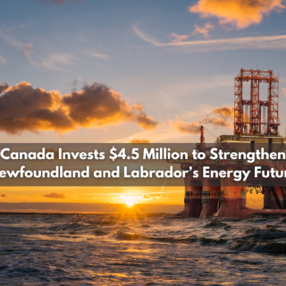 Industrial energy infrastructure in Newfoundland and Labrador supported by new Canadian government investment in clean energy and carbon capture technologies.