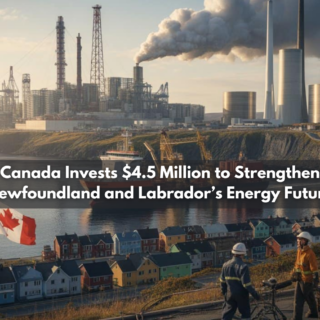 Industrial energy infrastructure in Newfoundland and Labrador supported by new Canadian government investment in clean energy and carbon capture technologies.